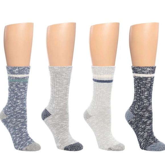 Bearpaw Boot Socks - 4 Pack - Picture 2 of 2